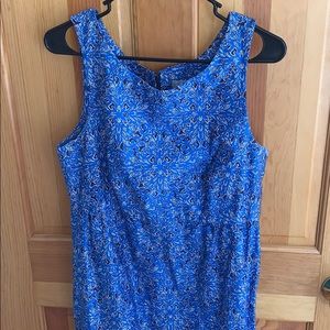 Beautiful Blue Cotton Dress